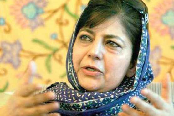 اقتدار کیلئے اتحاد بنانے میں دلچسپی نہیں، محبوبہ مفتی