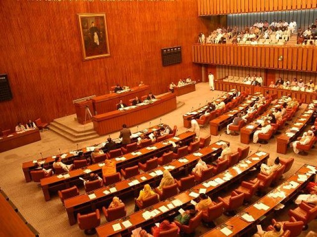 ن لیگ کو 21 ویں ترمیم کی منظوری کیلئے سینیٹ میں مشکلات