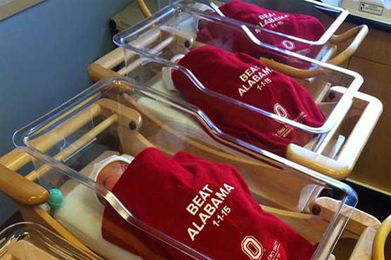 امریکہ میں پیدا ہونیوالے بچے پہلے روز ہی فٹبال کے مداح بن گئے