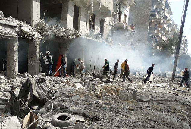 شامی شہر کوبانی کھنڈرات کا ڈھیر بن گیا، تمام عمارتیں تباہ