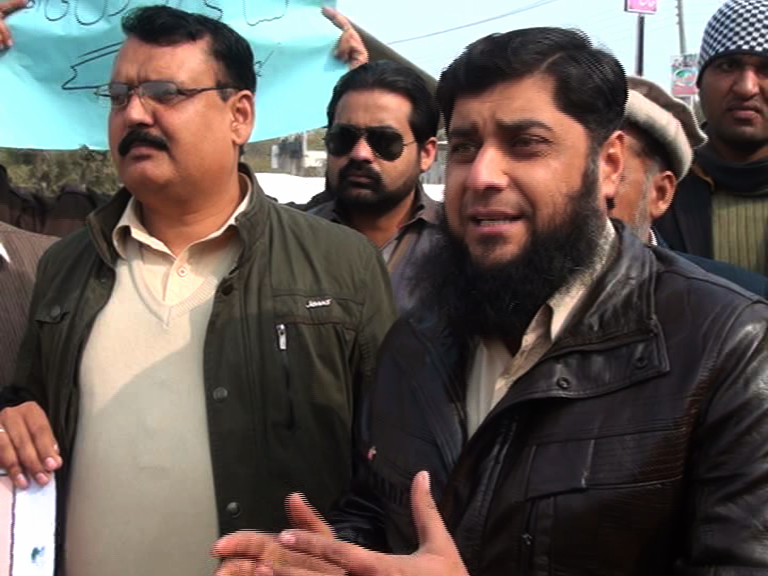 گستاخانہ خاکوں کی اشاعت کے خلاف صحافی تنظیموں کے زیر اہتمام  احتجاجی ریلی نکالی گئی