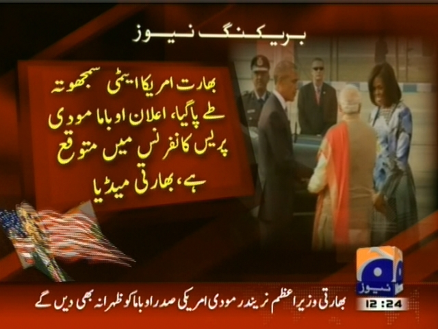 India, America, Nuclear Project– Breaking News – Geo