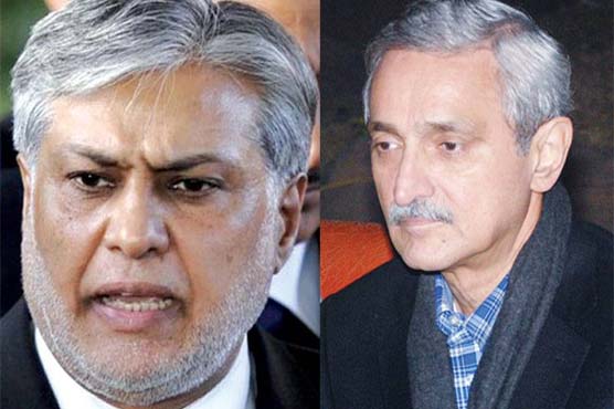 اسحاق ڈار اور جہانگیر ترین کی ملاقات پیر کو متوقع