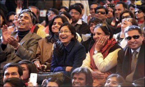 بھارتی شہر جے پور میں لافٹر فیسٹیول