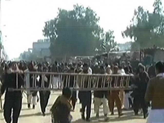 Load Shedding Against Protesters