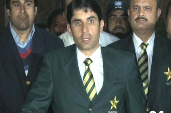 ہار یا جیت کی فکر نہیں، بس دل و جان سے کھیلنا ہے: مصباح الحق