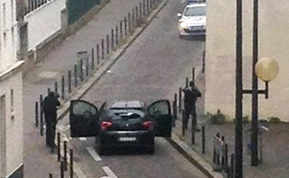 پیرس میں میگزین کے دفتر پر ہونے والے حملے کی ویڈیو جاری