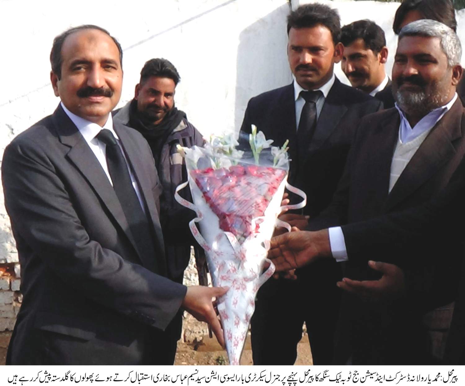 پیرمحل  کی خبریں میاں اسد حفیظ سے 24/01/2015