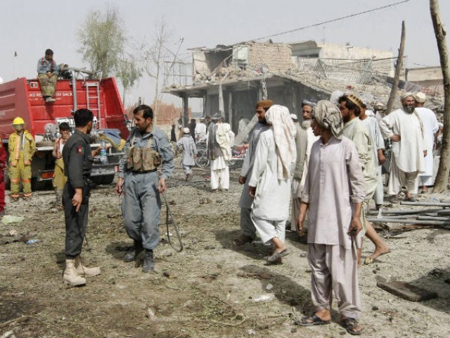 افغانستان میں نمازہ جنازہ کے دوران خودکش حملے میں 12 افراد ہلاک