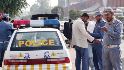ٹریفک پولیس نے 2014 میں 22 لاکھ شہریوں کے چالان کئے