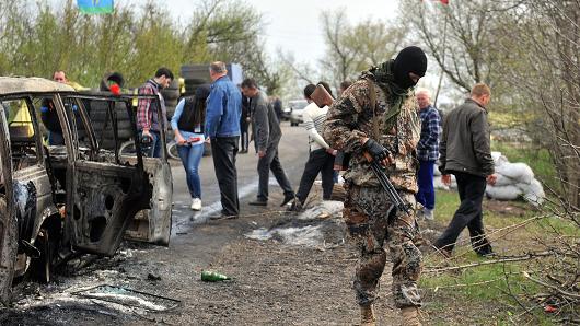 یوکرین میں روس نواز علیحدگی پسندوں کے حملے میں 100 سے زائد افراد ہلاک