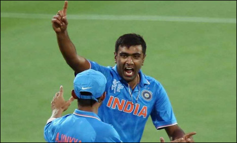 بھارتی اسپنر ایشون پریکٹس کے دوران زخمی