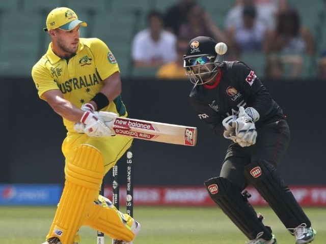 وارم اپ میچ میں آسٹریلیا کا متحدہ عرب امارات کو جیت کیلئے 305 رنز کا ہدف