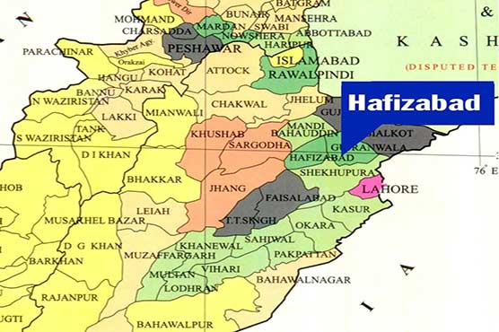 حافظ آباد : ڈکیتی کے دوران ڈاکوئوں کی فائرنگ سے ان کا ایک ساتھی ہلاک