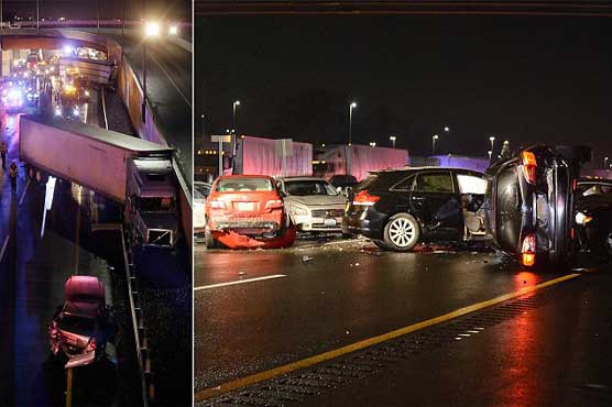 نیو جرسی میں خراب موسم کے باعث ٹریفک حادثات، ایک شخص ہلاک