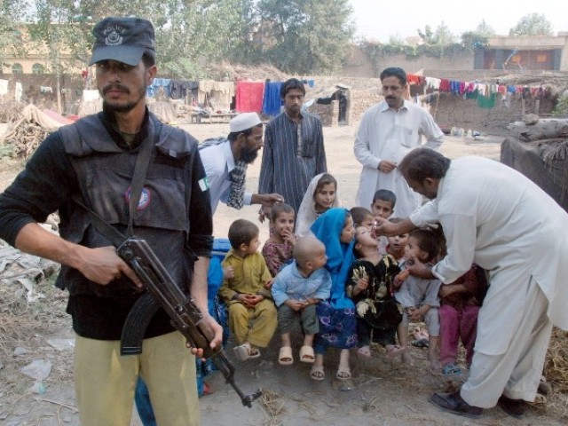 پشاور میں ہفتہ وارانسداد پولیو مہم ، موٹر سائیکل چلانے پر مکمل پابندی