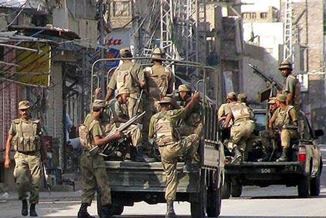 چاغی: جھڑپ میں پندرہ دہشت گرد مارے گئے، ایک اہلکار شہید