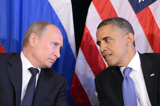 Vladimir Putin and Obama