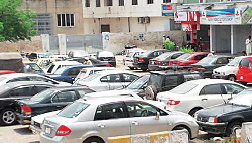 ضلعی انتظامیہ کی کارروائی، 8 غیر قانونی پارکنگ سٹینڈز بند