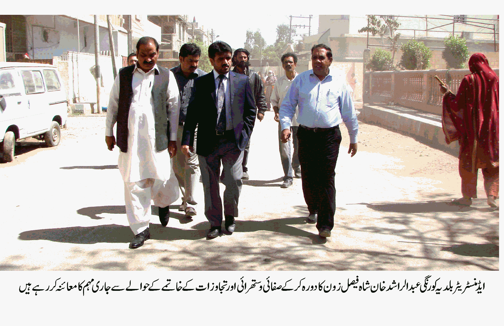 تجاوزات کے خلاف گرینڈ آپریشن شاہ فیصل زون کی شاہراہوں سے سینکڑوں تجاوزات کا خاتمہ