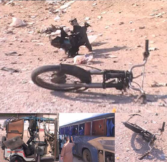 کراچی : شاہ لطیف میں پولیس موبائل کے قریب دھماکہ، 12 اہلکاروں سمیت 15 زخمی