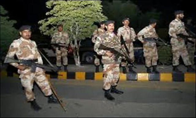 کراچی : سہراب گوٹھ سرچ آپریشن ،5افراد گرفتار اسلحہ برآمد