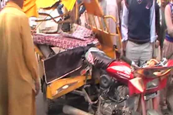 قائد آباد خوشاب روڈ پر ٹریفک حادثے میں تین افراد جاں بحق