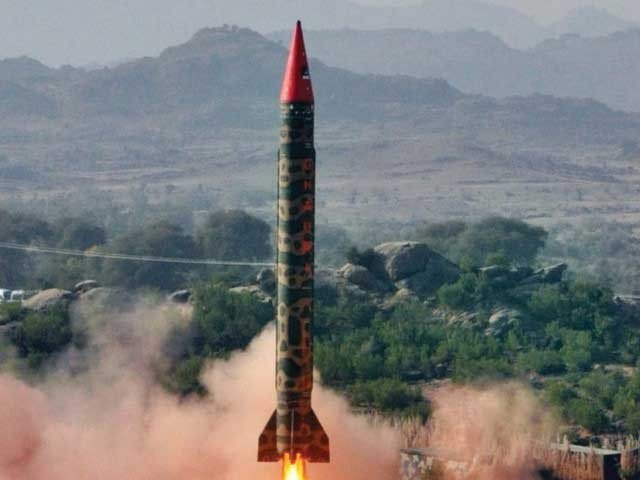 پاکستان کا بیلسٹک میزائل غوری کا کامیاب تجربہ