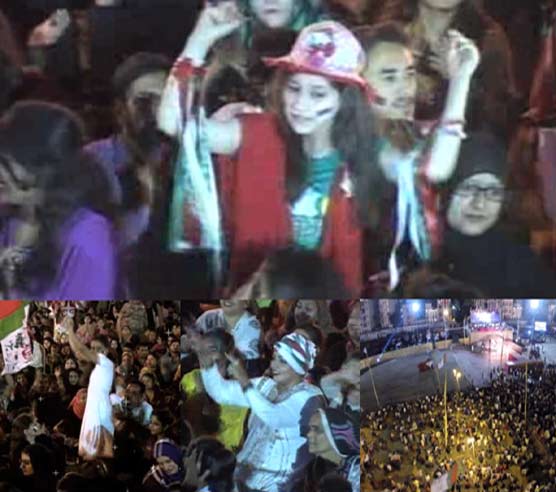 کراچی : کنور نوید جمیل کی کامیابی پر ایم کیو ایم کے کارکنوں کا جشن