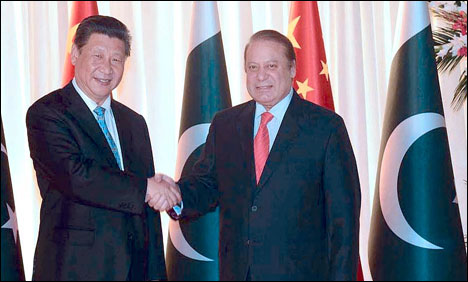 وزیراعظم ہاؤس میں چینی صدر کے اعزاز میں عشائیہ، پودا لگایا گیا