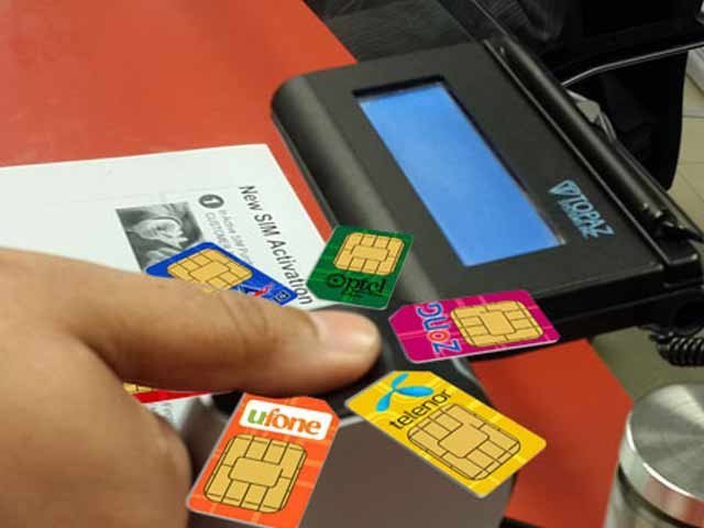 موبائل فون سموں کی بائیو میٹرک تصدیق کی مدت میں 15 مئی تک توسیع