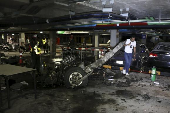 تھائی لینڈ: شاپنگ پلازہ کے پارکنگ ایریا میں بم دھماکہ، 7 افراد زخمی