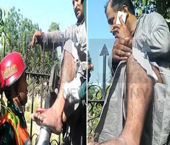 ساہیوال: پولیس چھاپہ ، اشہتاری فرار ہونے کی کوشش میں جنگلے میں پھنس گیا