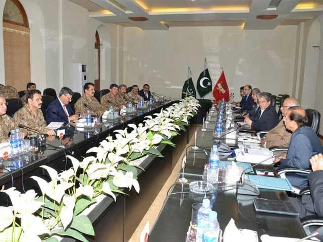 اپیکس کمیٹی اجلاس، کراچی کے داخلی راستوں پر رینجرز چوکیاں قائم کرنے کا فیصلہ