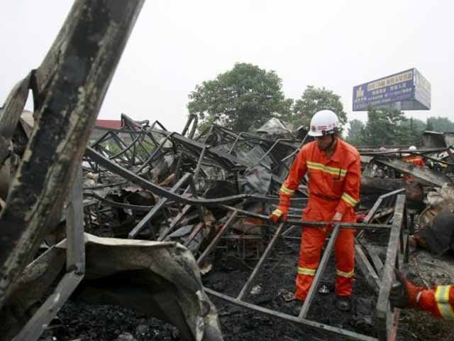 چین میں ضعیف افراد کے خصوصی مرکز میں آگ لگنے سے 38 افراد ہلاک