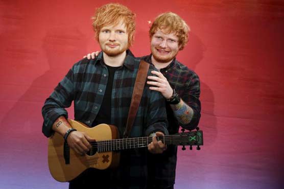 برطانوی گلوکار ایڈ شیرن کا مجسمہ مادام تساؤ میوزیم کی زینت بن گیا