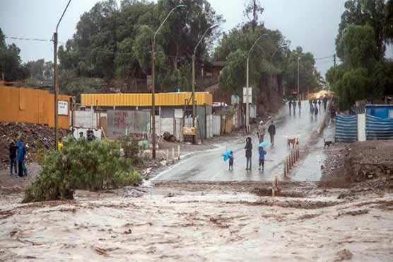 چلی میں سیلاب نے تباہی مچا دی، نظام زندگی مفلوج