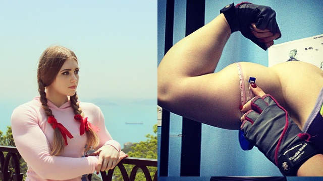Julia Vins, Russian muscled barbie (5)