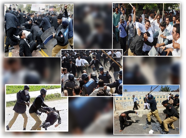 قانون کا قانون سے تصادم اور وکلاء برادری کا ردعمل