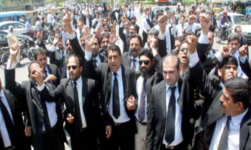 Lawyers Protest