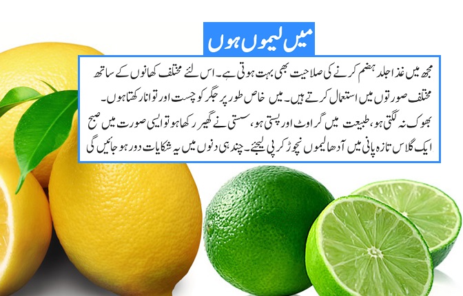 میں لیموں ہوں