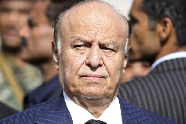 یمن: اتحادیوں کی اسلحہ ڈپوئوں، فوجی اڈوں پر بمباری: مذاکرات واحد حل ہے: منصور ہادی