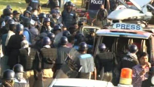 کراچی میں صحافیوں پر پولیس کا وحشیانہ تشدد پیپلز پارٹی حکومت کی  بدترین بربریت ہے، انٹرنیشنل ارائیں فورم