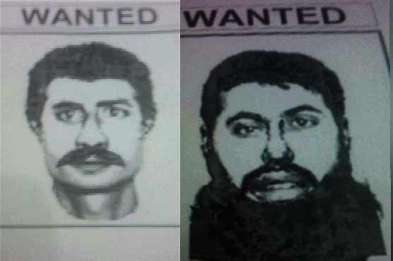 ڈی ایس پی ذوالفقار زیدی پر حملے میں ملوث دہشت گردوں کے خاکے جاری