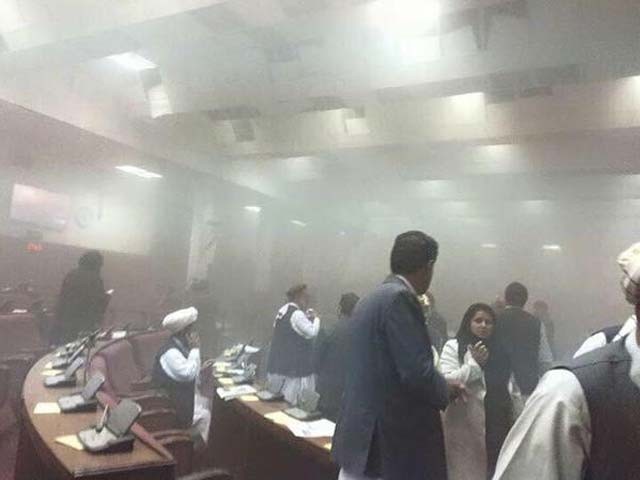افغان پارلیمنٹ پر اجلاس کے دوران طالبان کا حملہ