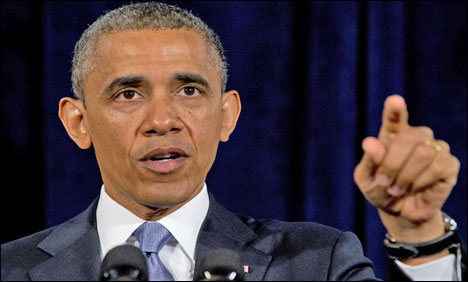 امریکی صدر باراک نے اسلحہ پر پابندی کے قوانین میں ترمیم کا عزم کر لیا