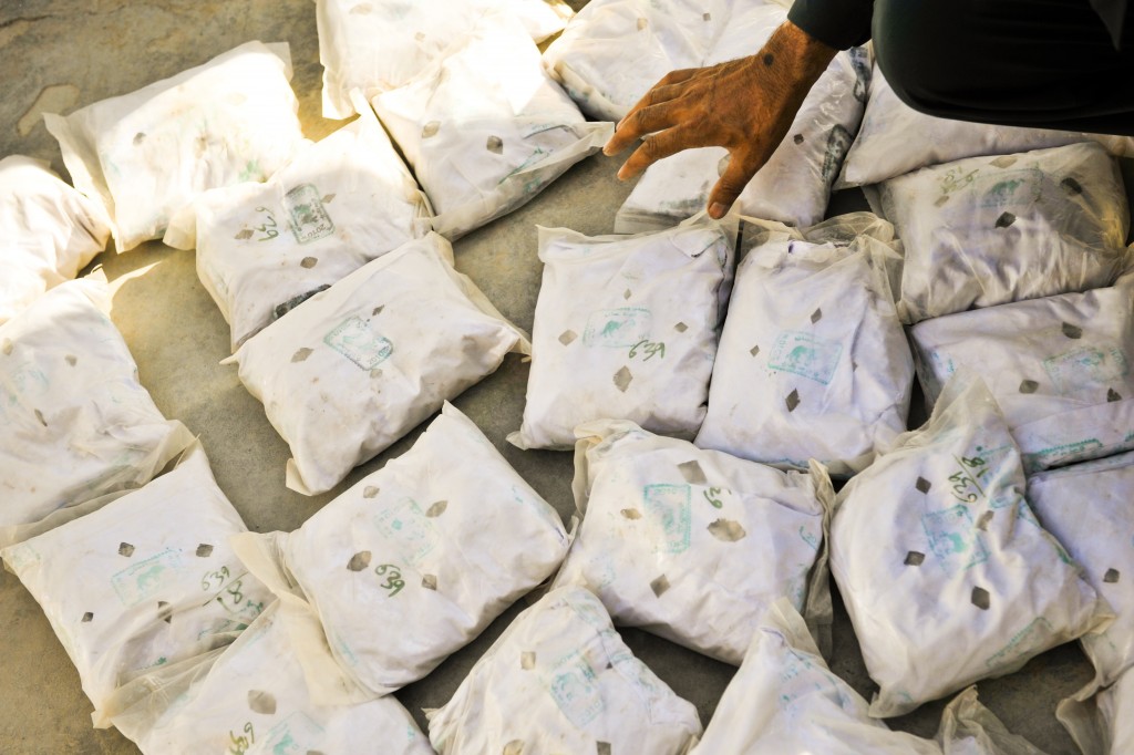 قلعہ عبداللہ میں اے این ایف کی کارروائی، 7830 کلو گرام منشیات برآمد