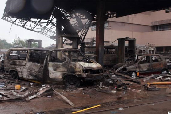 گھانا میں گیس اسٹیشن پر دھماکہ، 150 افراد ہلاک