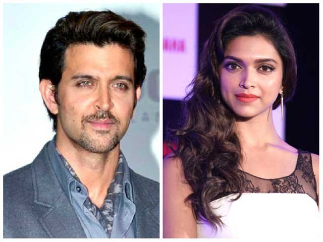 ہریتھک اوردیپیکا ایک ساتھ بڑے پردے پرجلوے بکھیریں گے