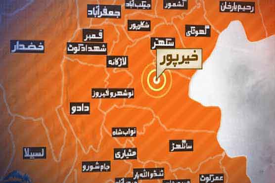 خیرپور: قومی شاہراہ پر بس الٹنے سے 24 افراد شدید زخمی